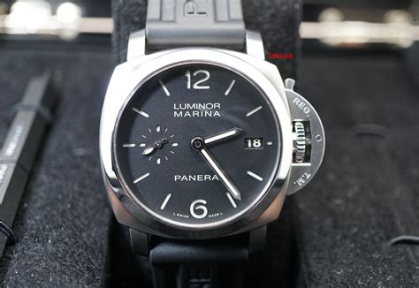 panerai pam 392 brown leather|Panerai PAM 392 LUMINOR MARINA 1950 42MM 3 DAYS O .